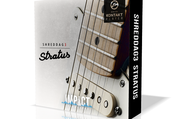 Impact Sound Worksよりギター音源『Shreddage 3 Stratus』が発売中
